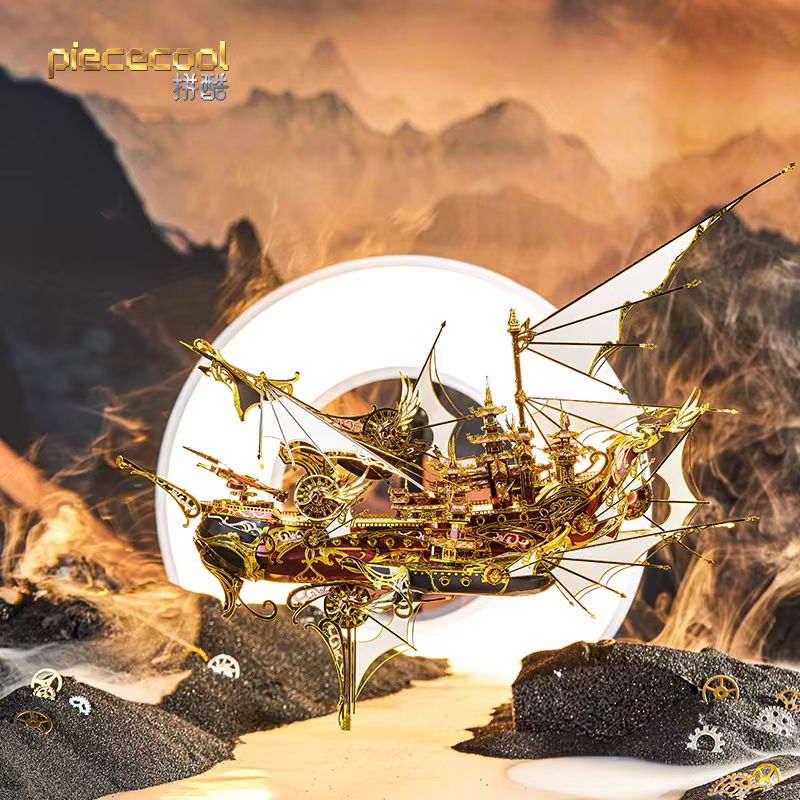 Nine Boats 3D Stereo Puzzle