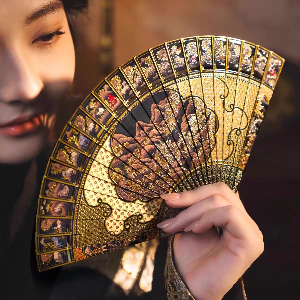 Landscape Folding Fan