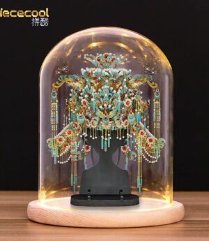 "Kingfisher Feather Inlaid Phoenix Crown"